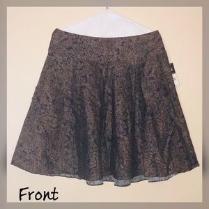 American Living “Cape Lodge” midi skirt purple